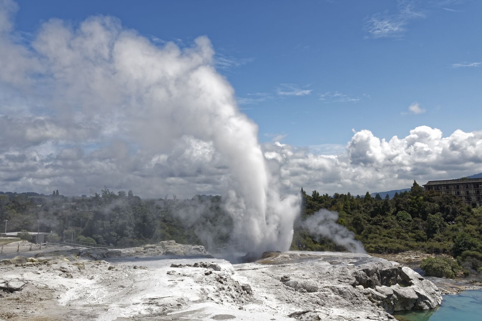 Nikon D500 sample photo. New zealand, pohutu geyser photography