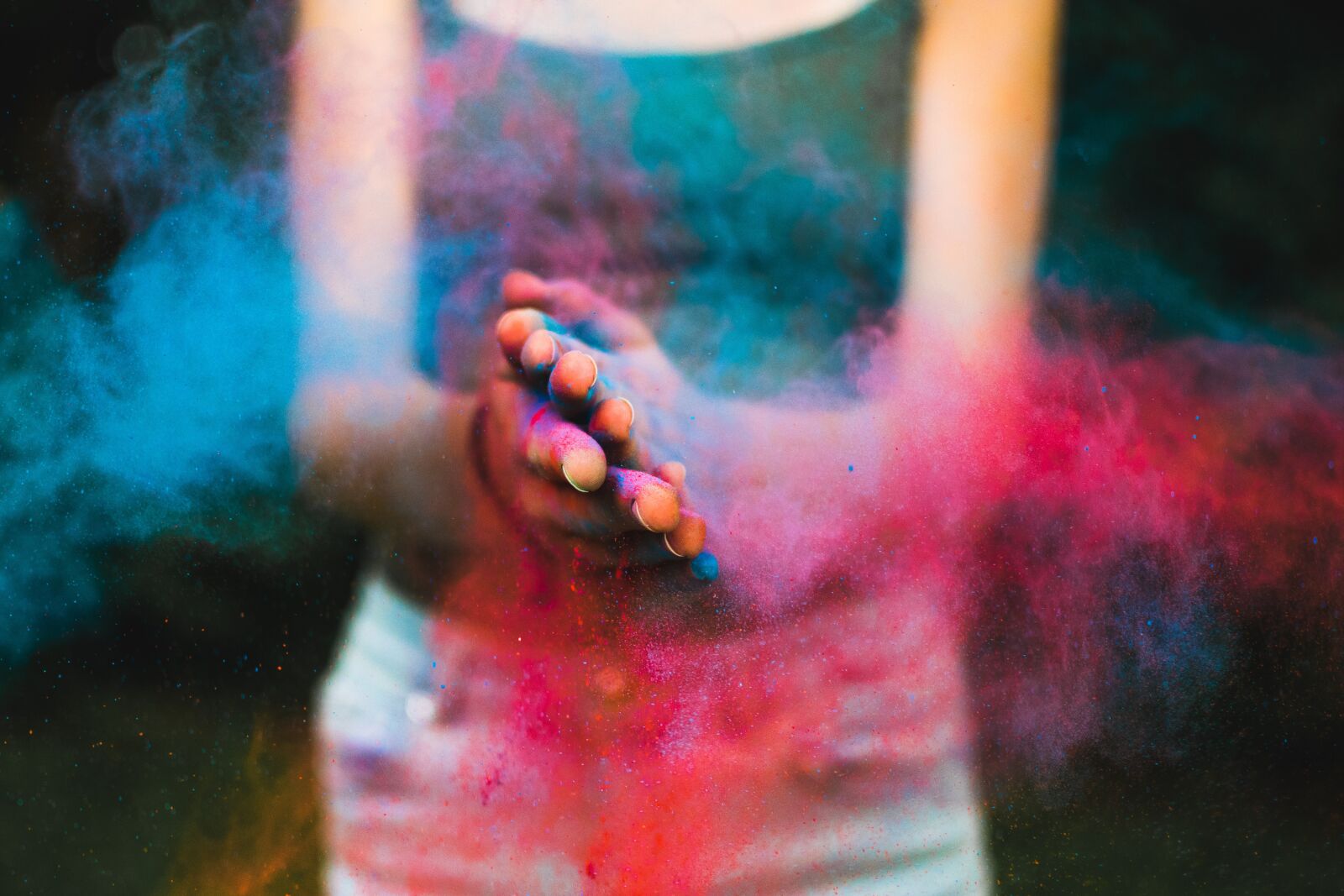 Nikon D5300 sample photo. Colors, powder, color photography