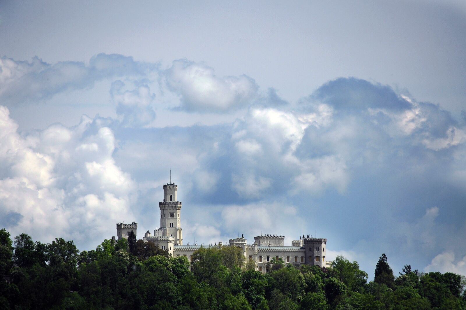 Nikon D5000 sample photo. Castle, architecture, hluboká photography