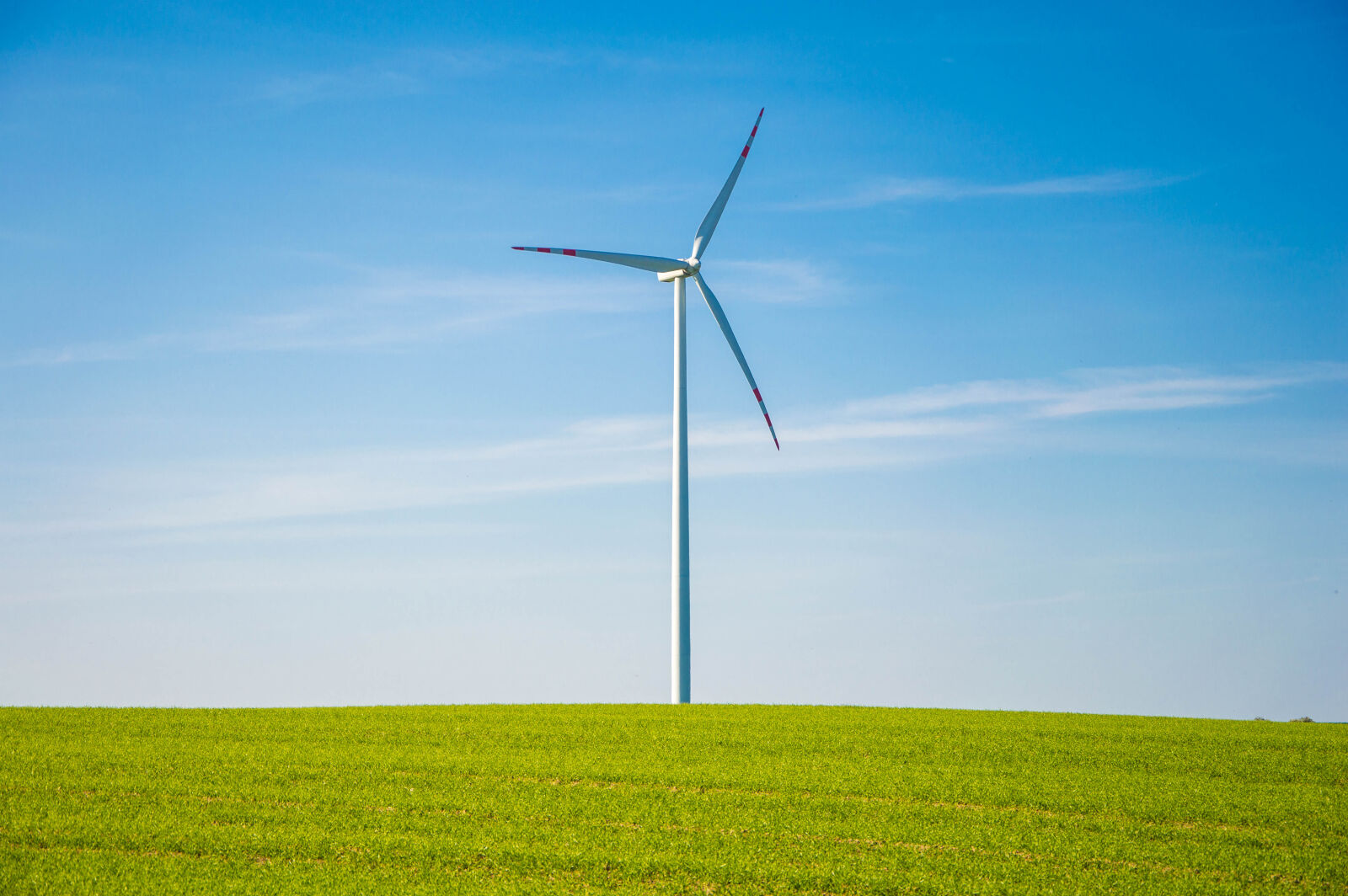 Nikon D3200 sample photo. White, windmill, under, blue photography