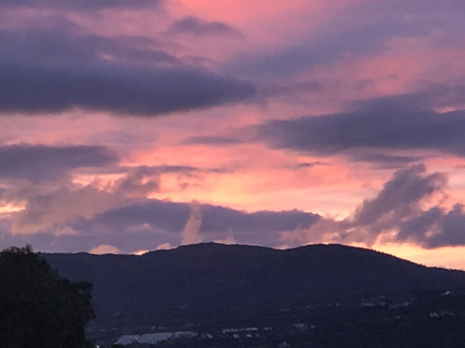 iPhone 8 back camera 3.99mm f/1.8 sample photo. Violet, sky, sunset photography
