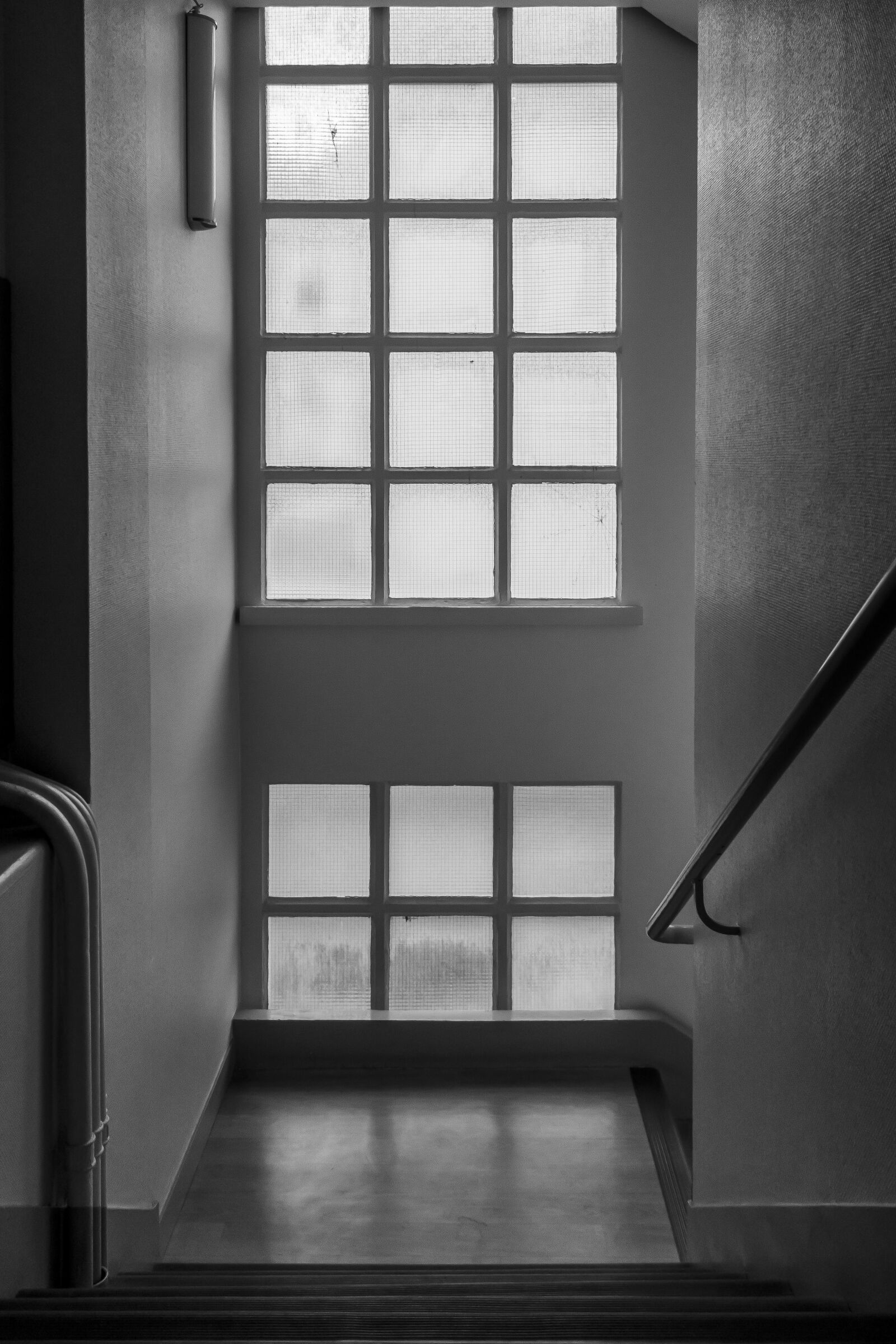 Sony Cyber-shot DSC-RX100 sample photo. Staircase, window, architecture photography
