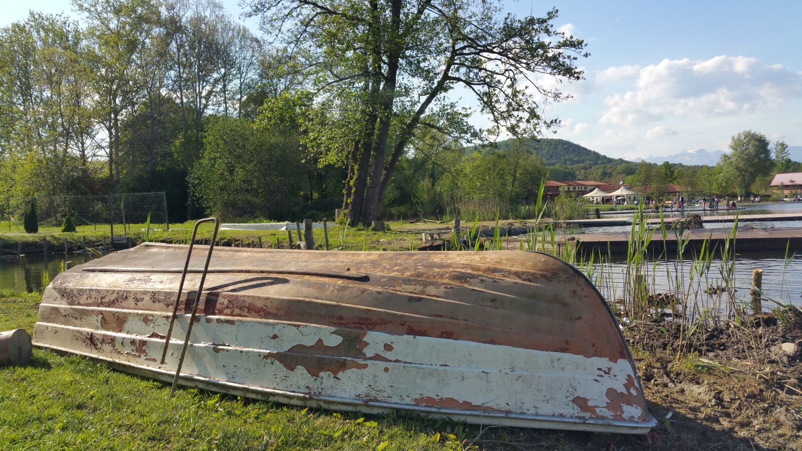 Samsung Galaxy Note4 sample photo. Boat, lake, boat lake photography