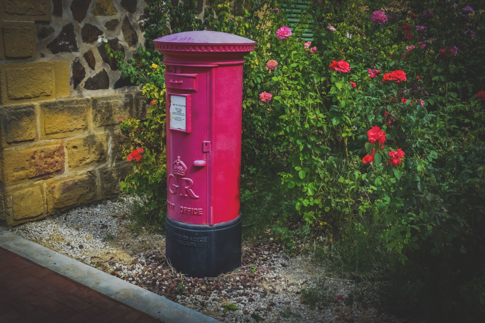 Nikon D3300 sample photo. Post box, vintage, mailbox photography
