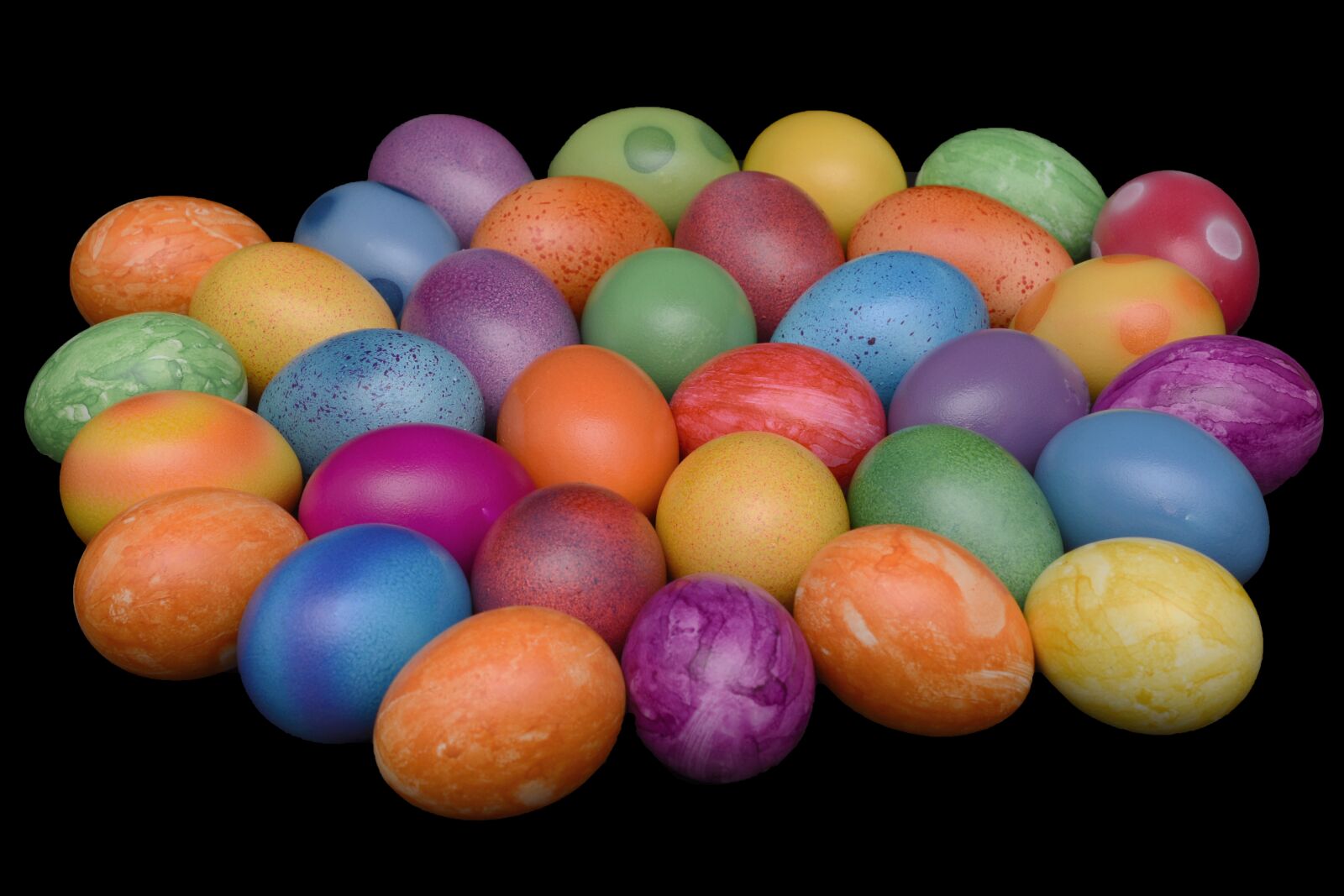 Nikon D7100 sample photo. Easter eggs, colorful, easter photography
