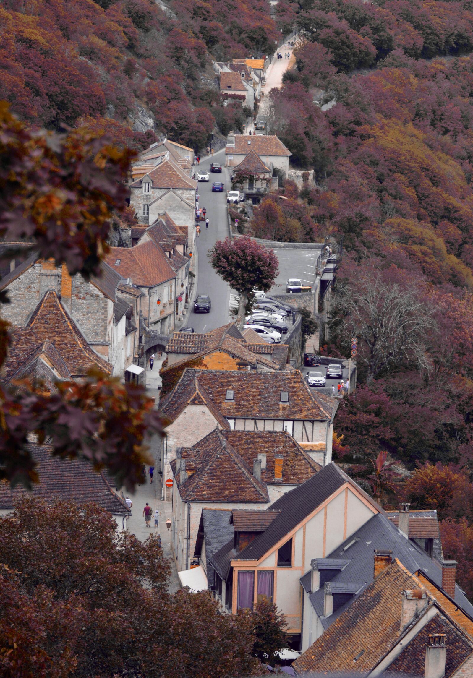 Nikon D3200 sample photo. Village, height, mountain photography