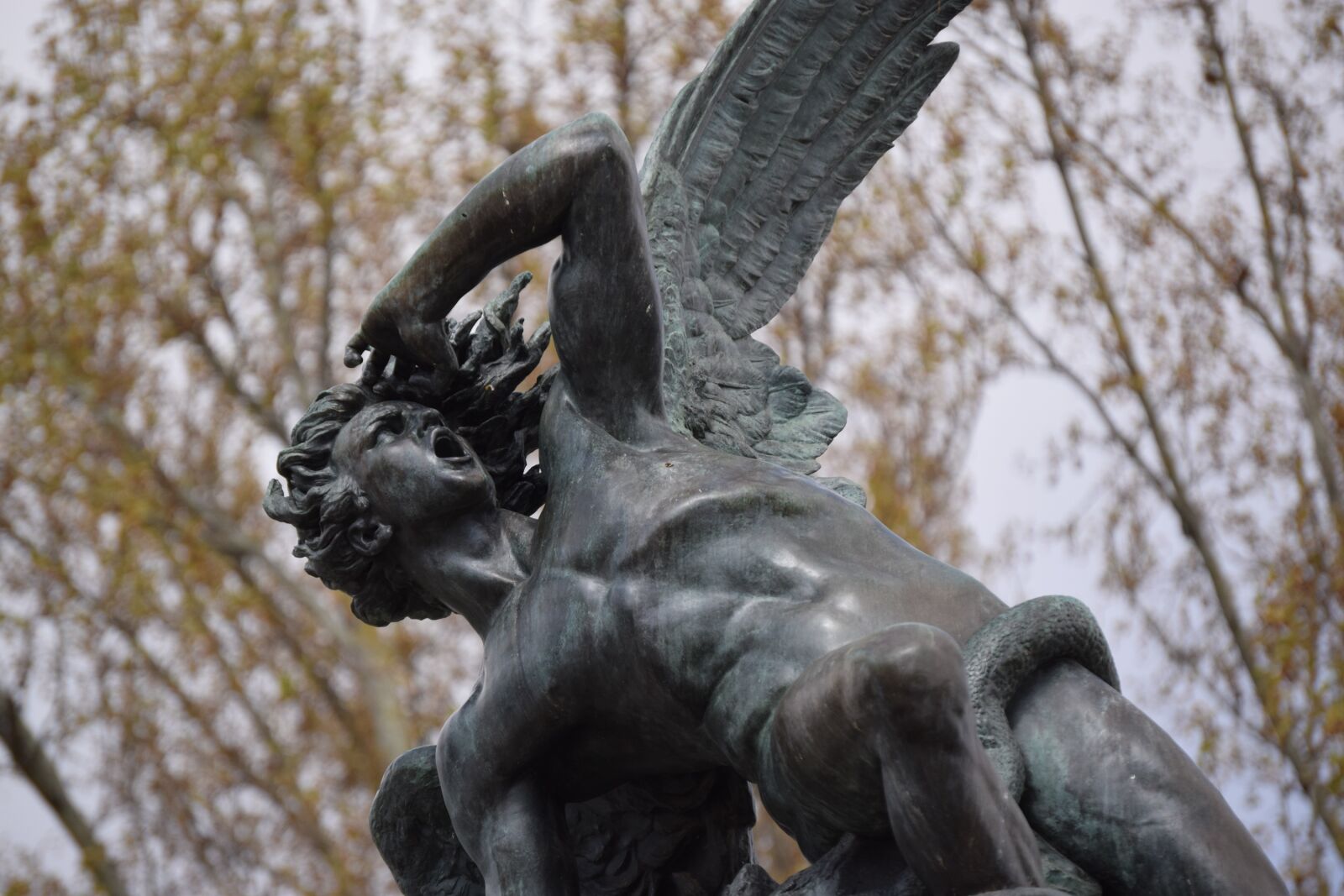 Nikon D3300 sample photo. Angel, lucifer, horrified photography