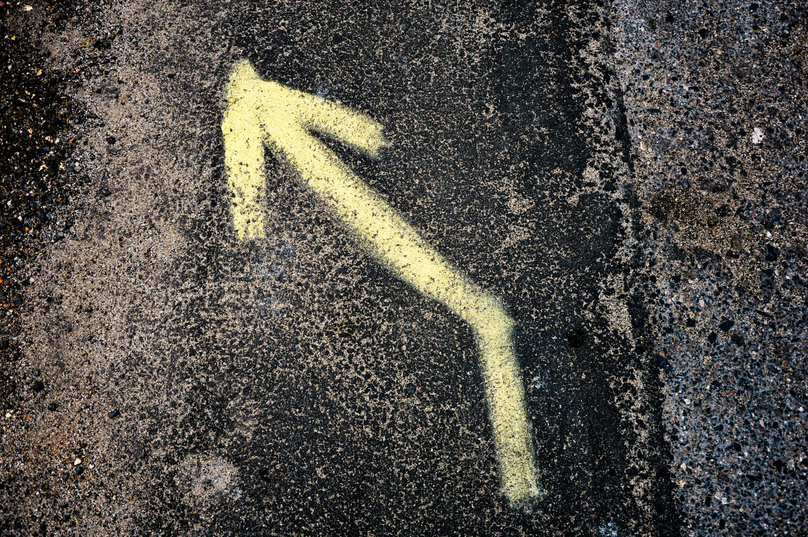 Nikon D3200 sample photo. Yellow, left, arrow, sign photography