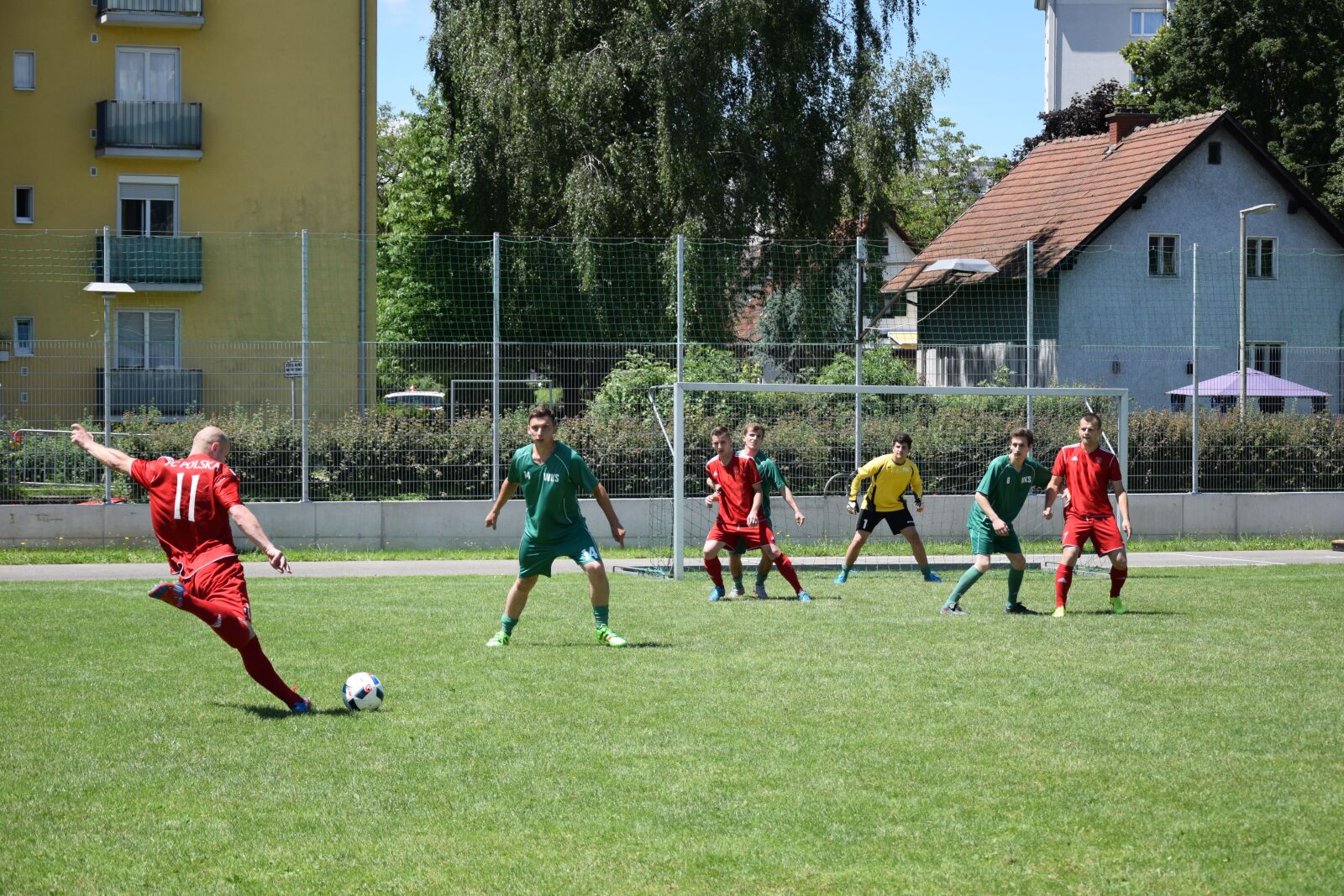 Nikon D3300 sample photo. Football match, play, football photography