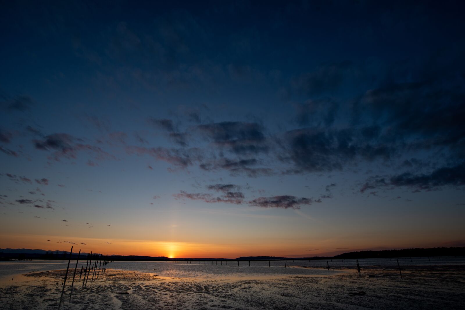 Nikon D750 sample photo. Sunset, water, ocean photography