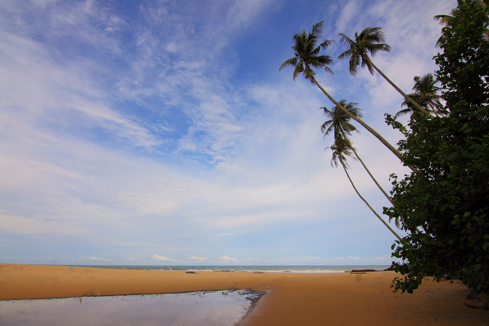 Canon EOS 50D sample photo. Blue, sky, above, beach photography
