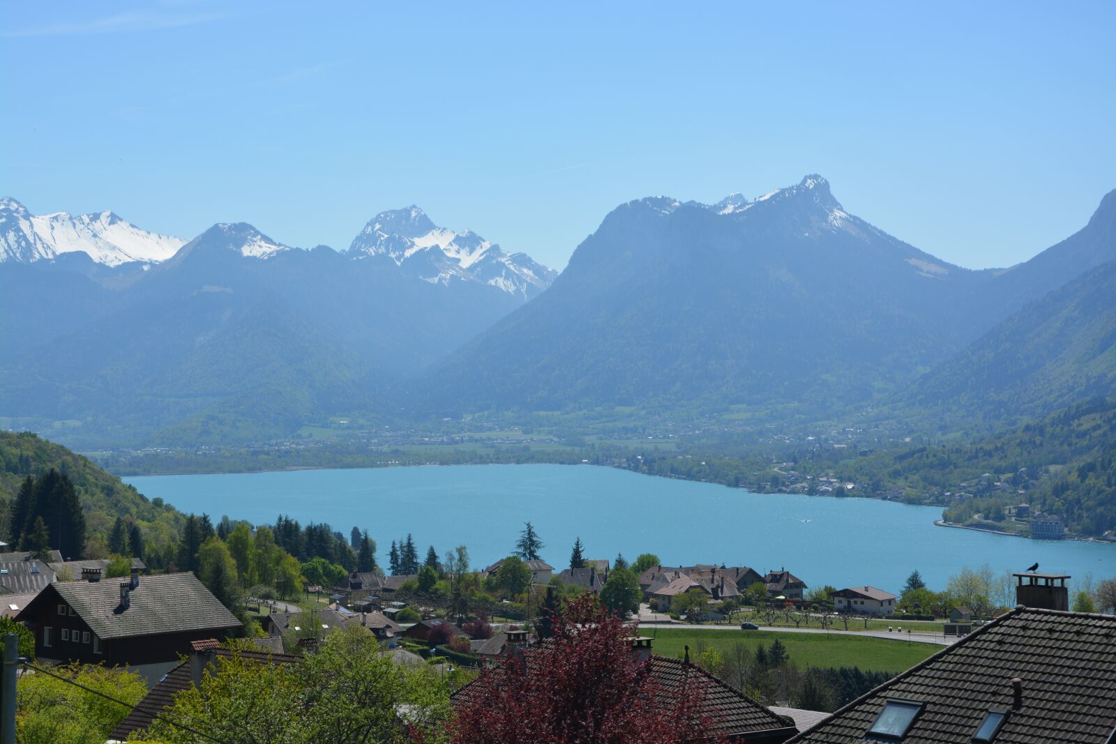 Nikon D5200 sample photo. Lake annecy, mountain, haute-savoie photography