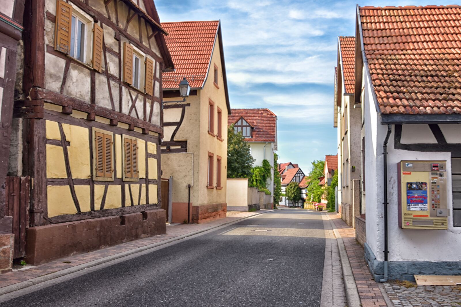 Nikon D750 sample photo. Jockgrim old town, fachwerkh photography