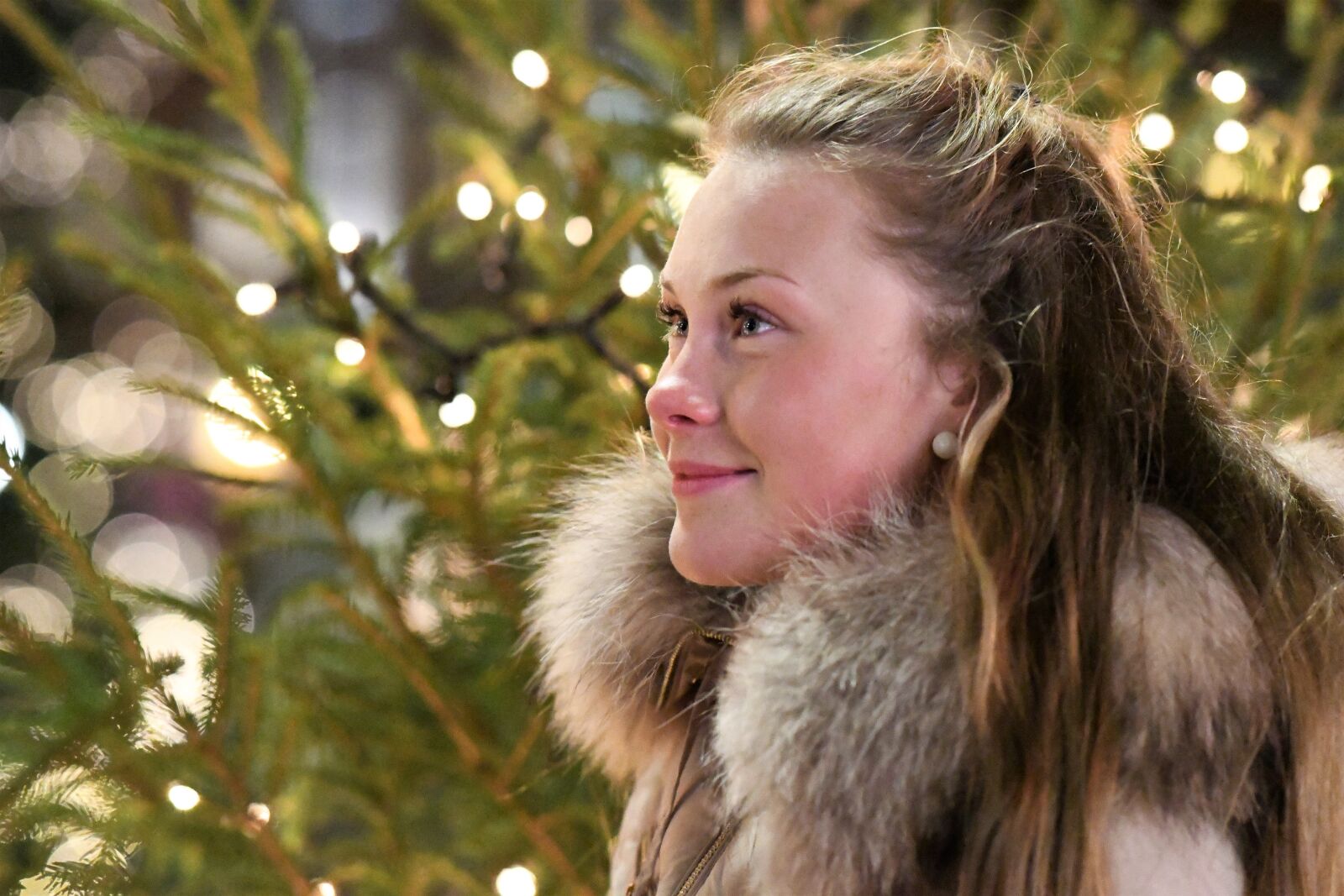 Nikon D7500 sample photo. Portrait, eyes, winter photography