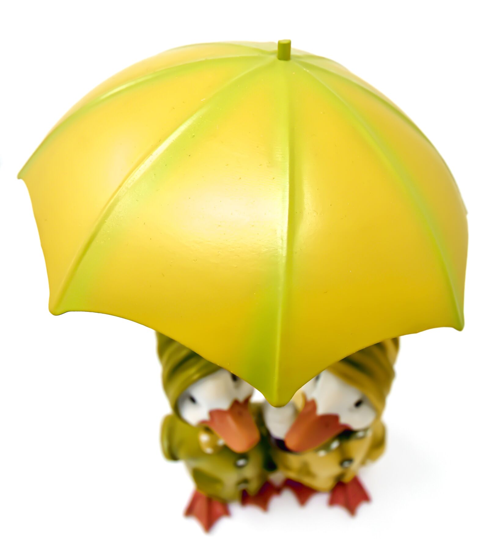 Nikon D7200 sample photo. Umbrella, ducks, figure photography