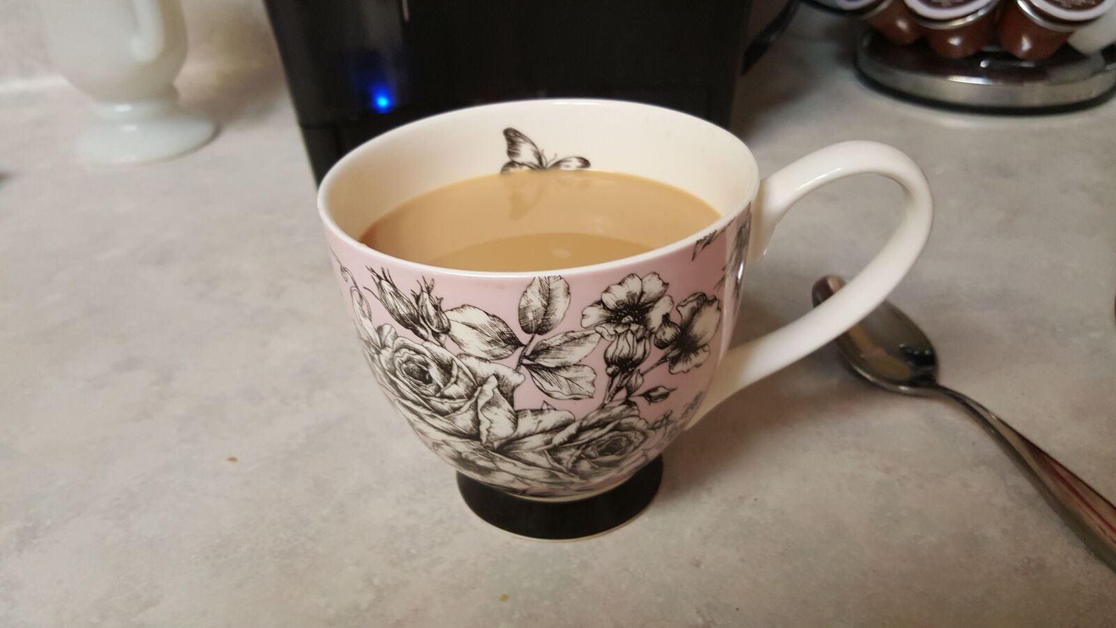 Samsung Galaxy Note5 sample photo. Ceramic, cup, coffee, cream photography