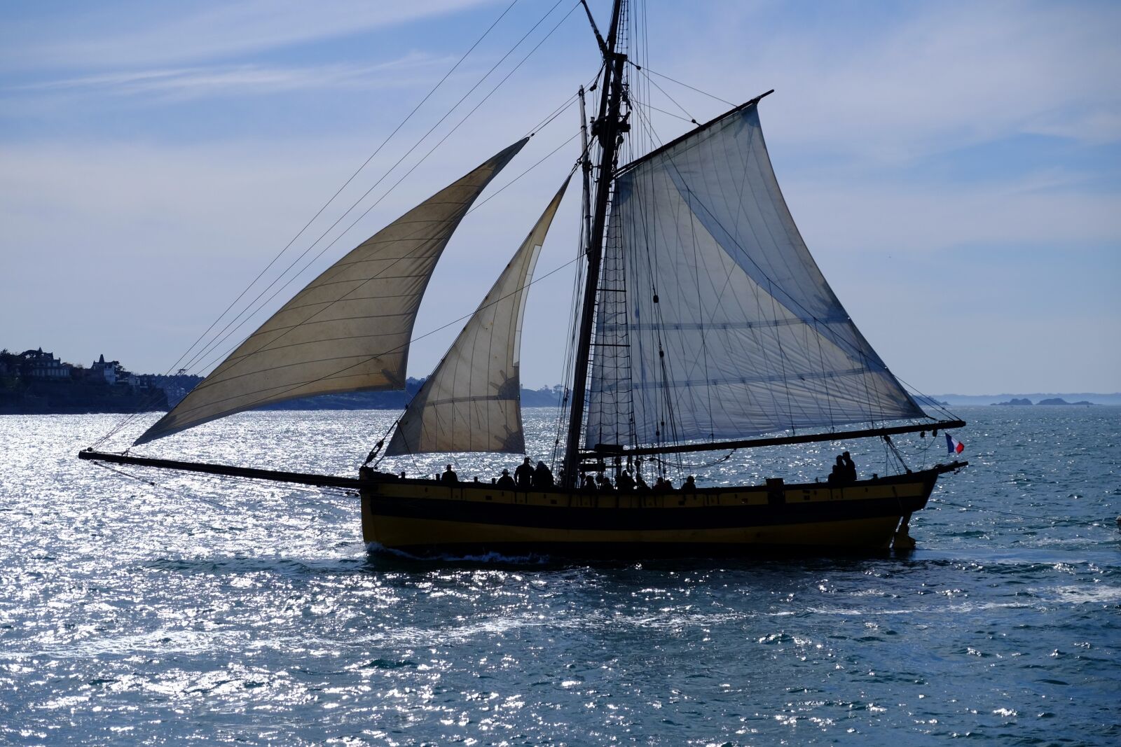 Fujifilm XF 18-135mm F3.5-5.6 R LM OIS WR sample photo. Sailboats, sailing boat, ocean photography