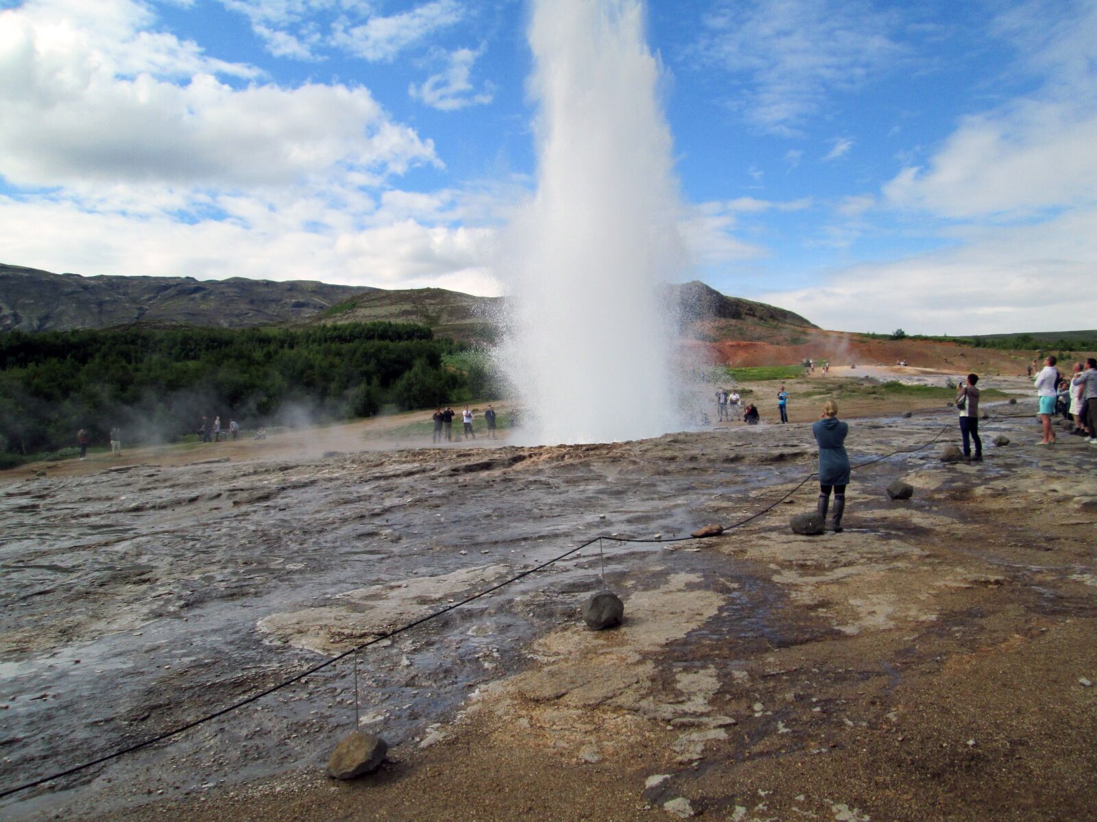 Canon PowerShot A2400 IS sample photo. Geysir, iceland, europe photography