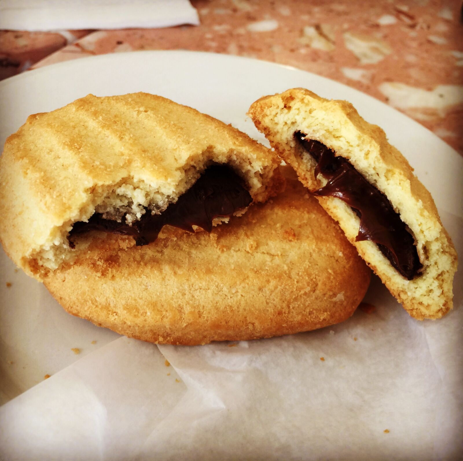 iPhone 6 Plus back camera 4.15mm f/2.2 sample photo. Chocolate, cookies, dessert photography