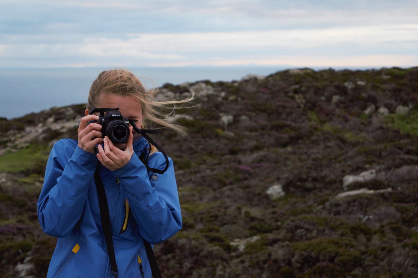 Nikon D3300 sample photo. Girl, woman, taking photo photography