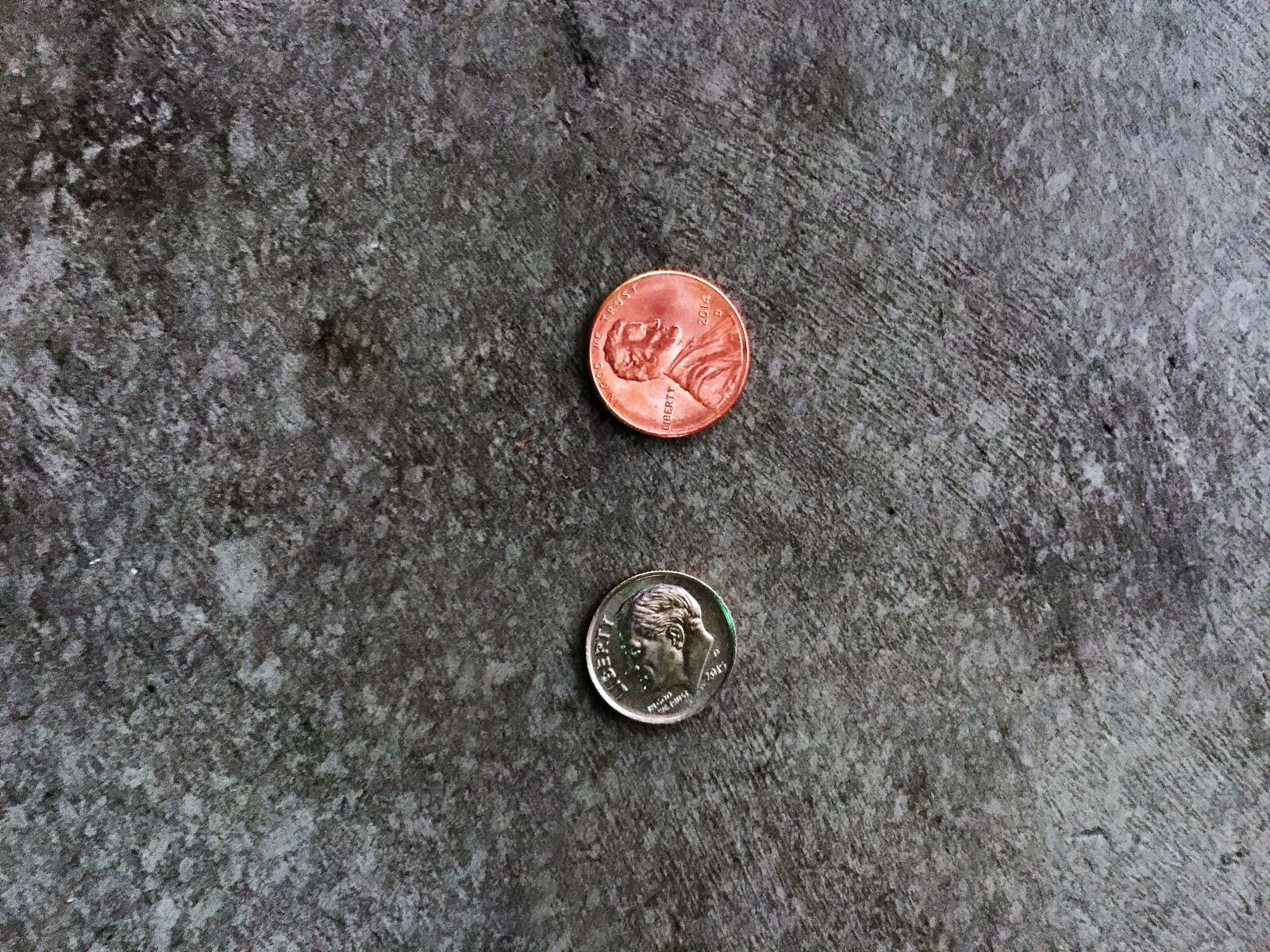 Apple iPhone 6 Plus sample photo. Us coins, coins, money photography