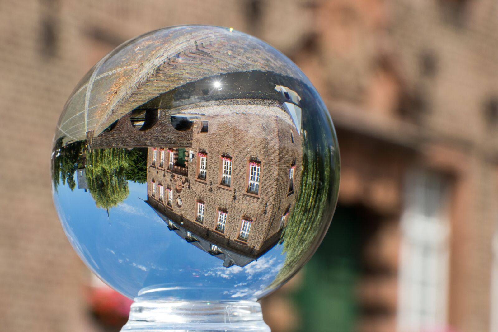 Canon EOS 80D sample photo. Glass ball, glass ball photography