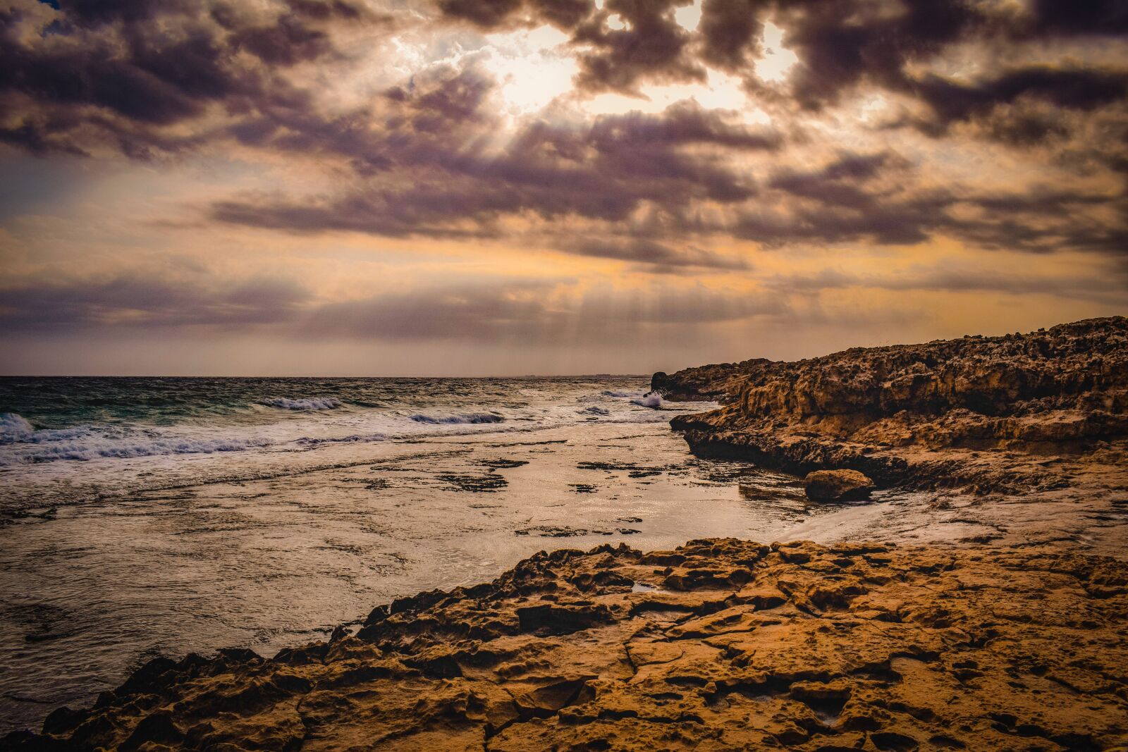 Nikon D3300 sample photo. Sunset, beach, sea photography