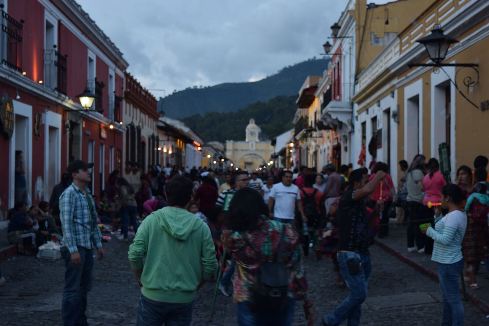 Nikon D3300 sample photo. Antigua, cathedral, cloudy, grey photography