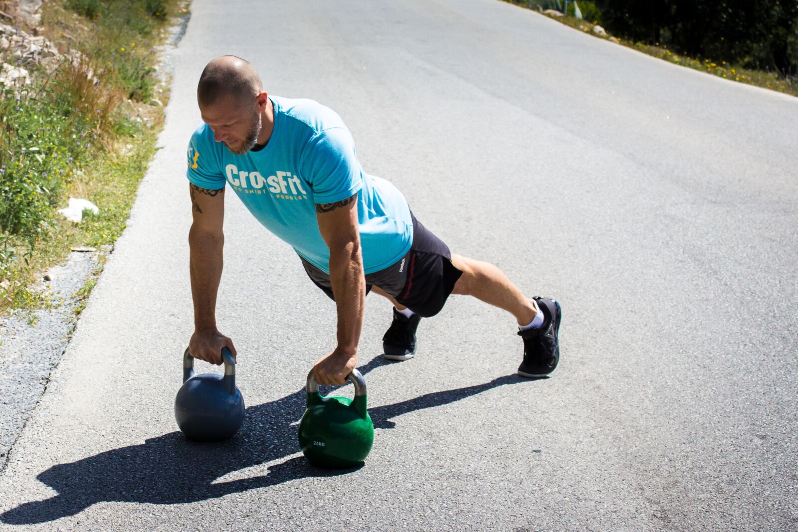 Canon EOS 600D (Rebel EOS T3i / EOS Kiss X5) sample photo. Crossfit, kettlebell, plank photography