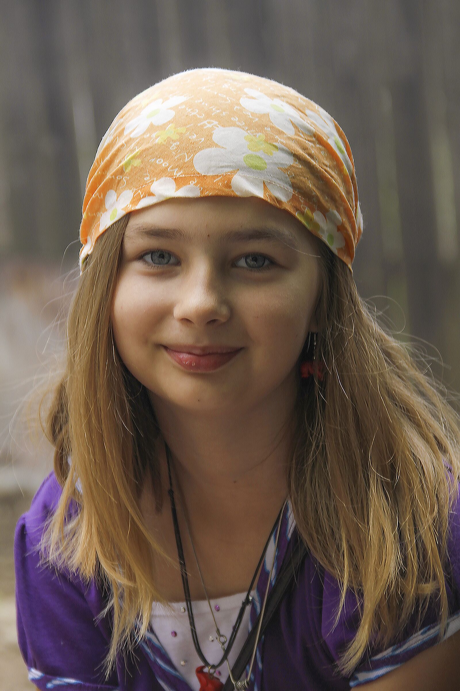 Canon EOS 7D sample photo. Girl, headband, portrait photography