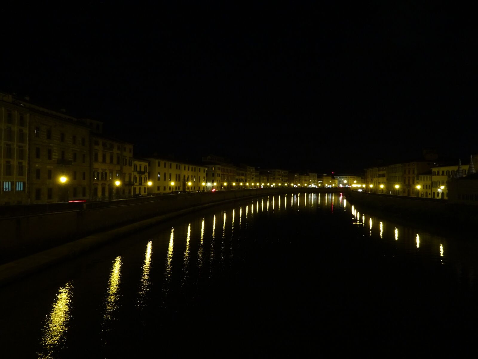 Sony DSC-HX60 sample photo. Pisa, river, italy photography
