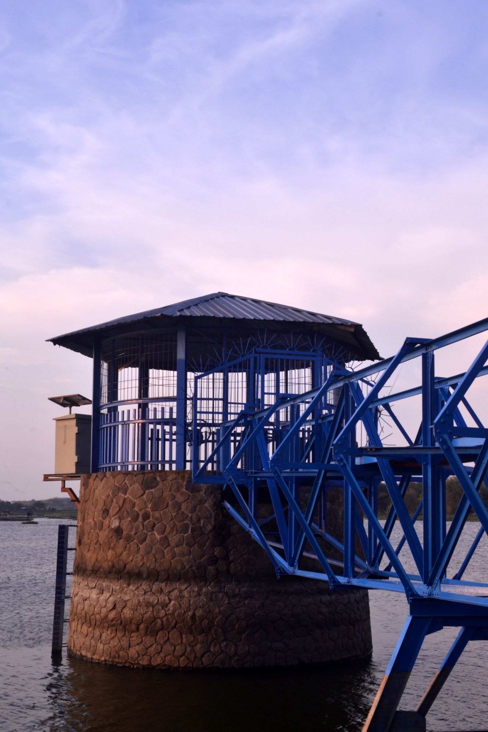 Nikon D3100 sample photo. Building, blue, twilight photography