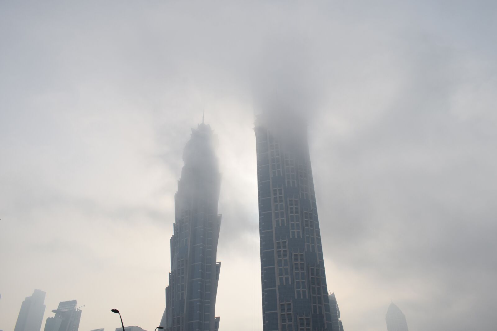 Nikon D5300 sample photo. Foggy weather, city weather photography