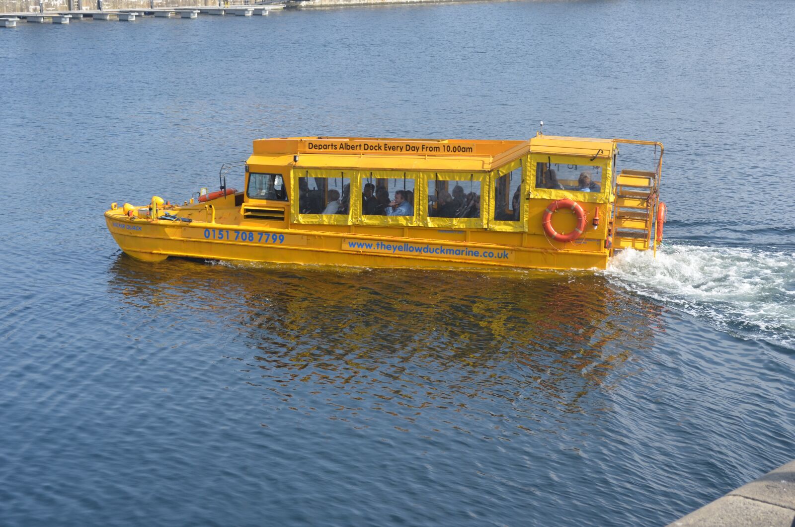 Nikon D5100 sample photo. Amphibian, car, water photography