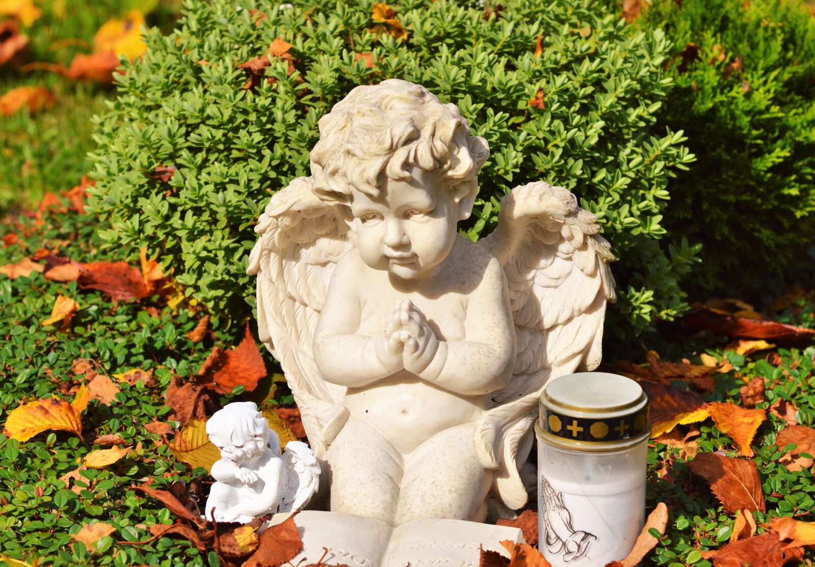 Nikon D3200 sample photo. Angel, sculpture, statue photography