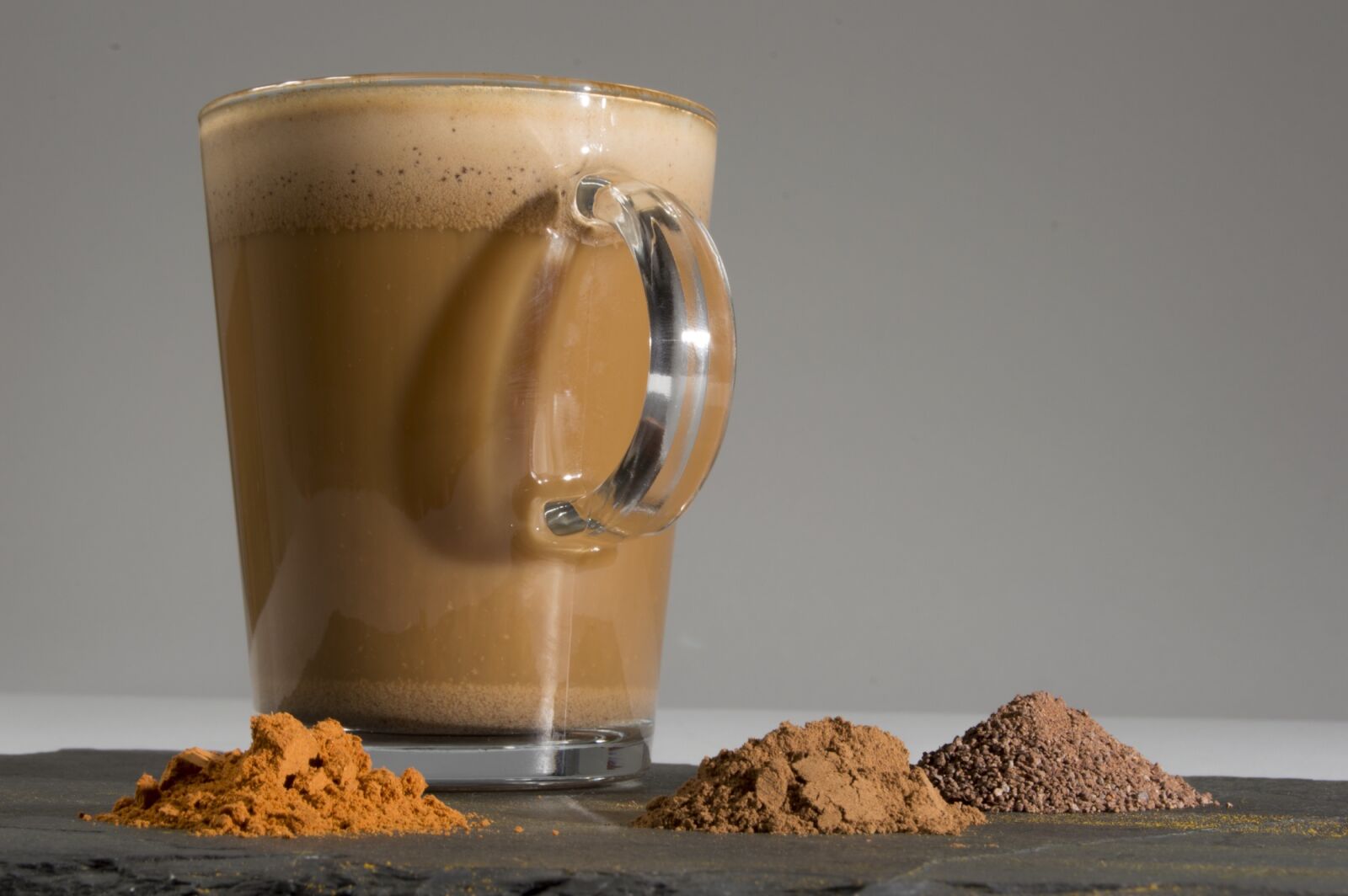 Nikon D3200 sample photo. Latte, aztec latte, cafe photography