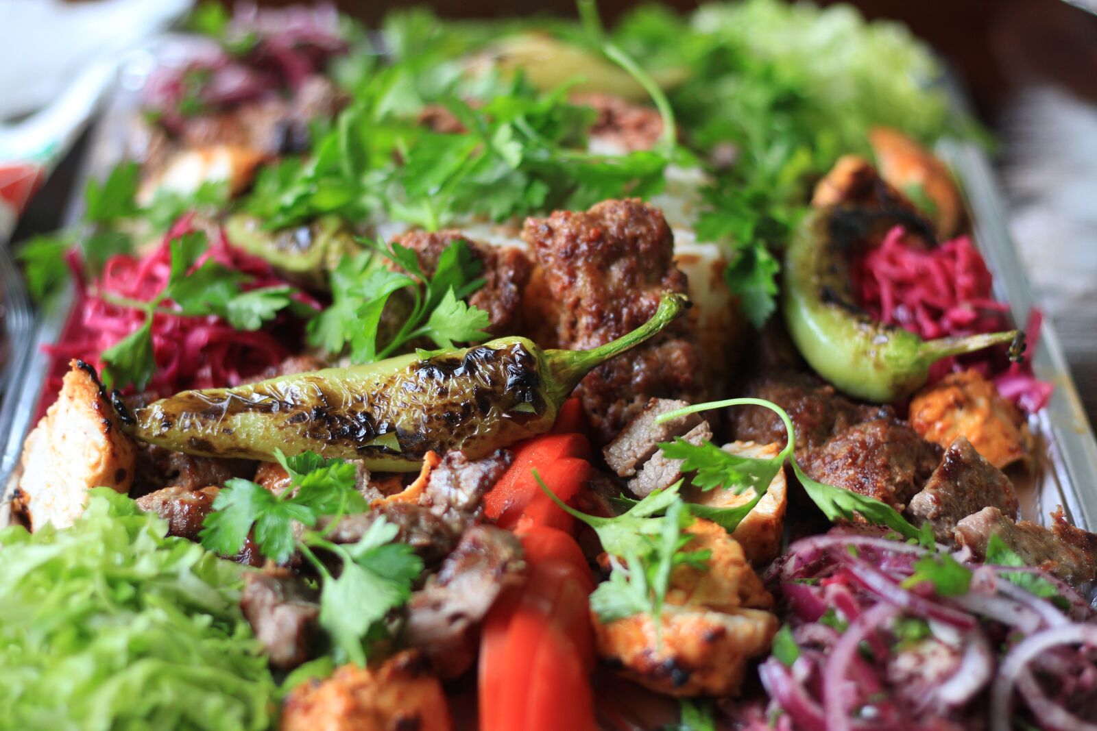 Canon EF 50mm F1.8 STM sample photo. Food, restaurant, kebap photography
