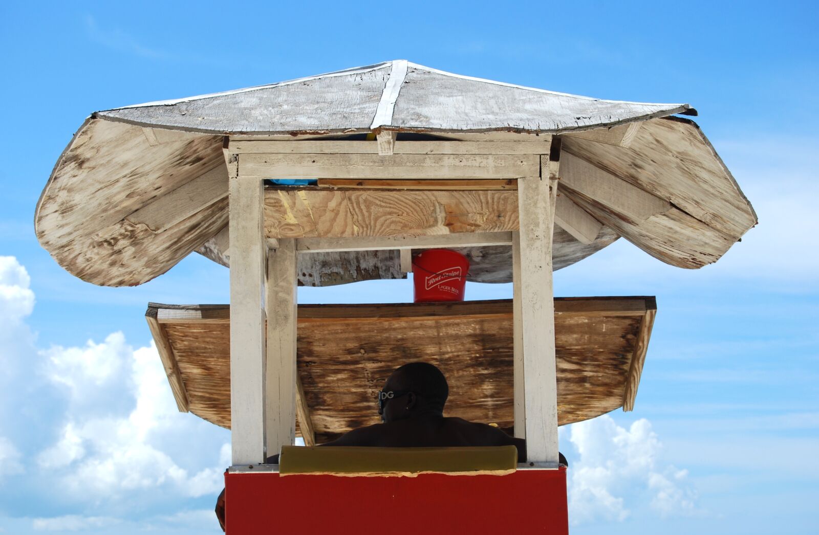 Nikon D40X sample photo. Life guard, jamaica, beach photography