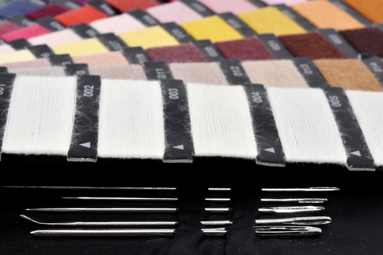 Nikon D5500 sample photo. Colorful, craft, palette, sewing photography