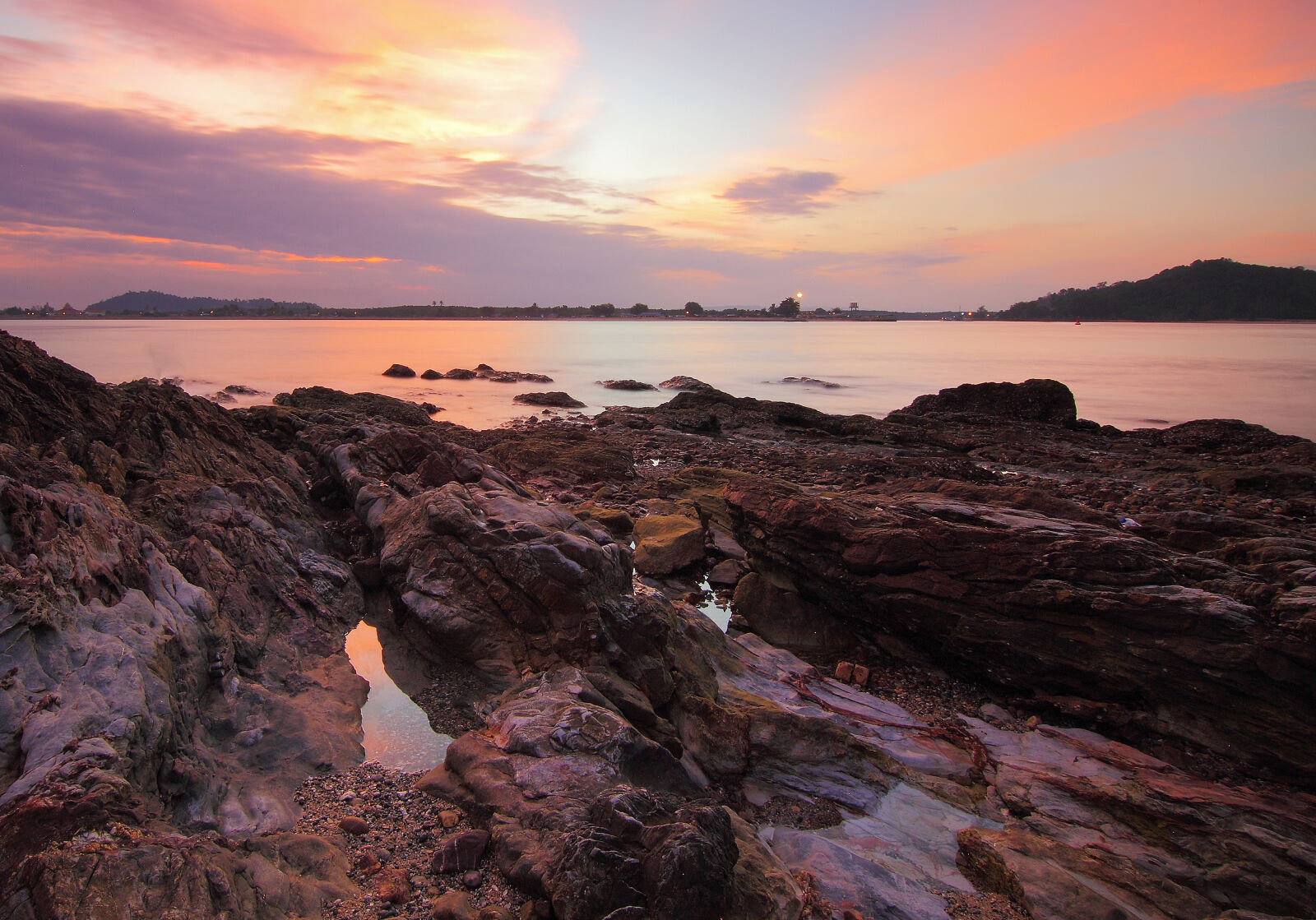 Canon EOS 50D sample photo. Sea, dawn, landscape, sky photography