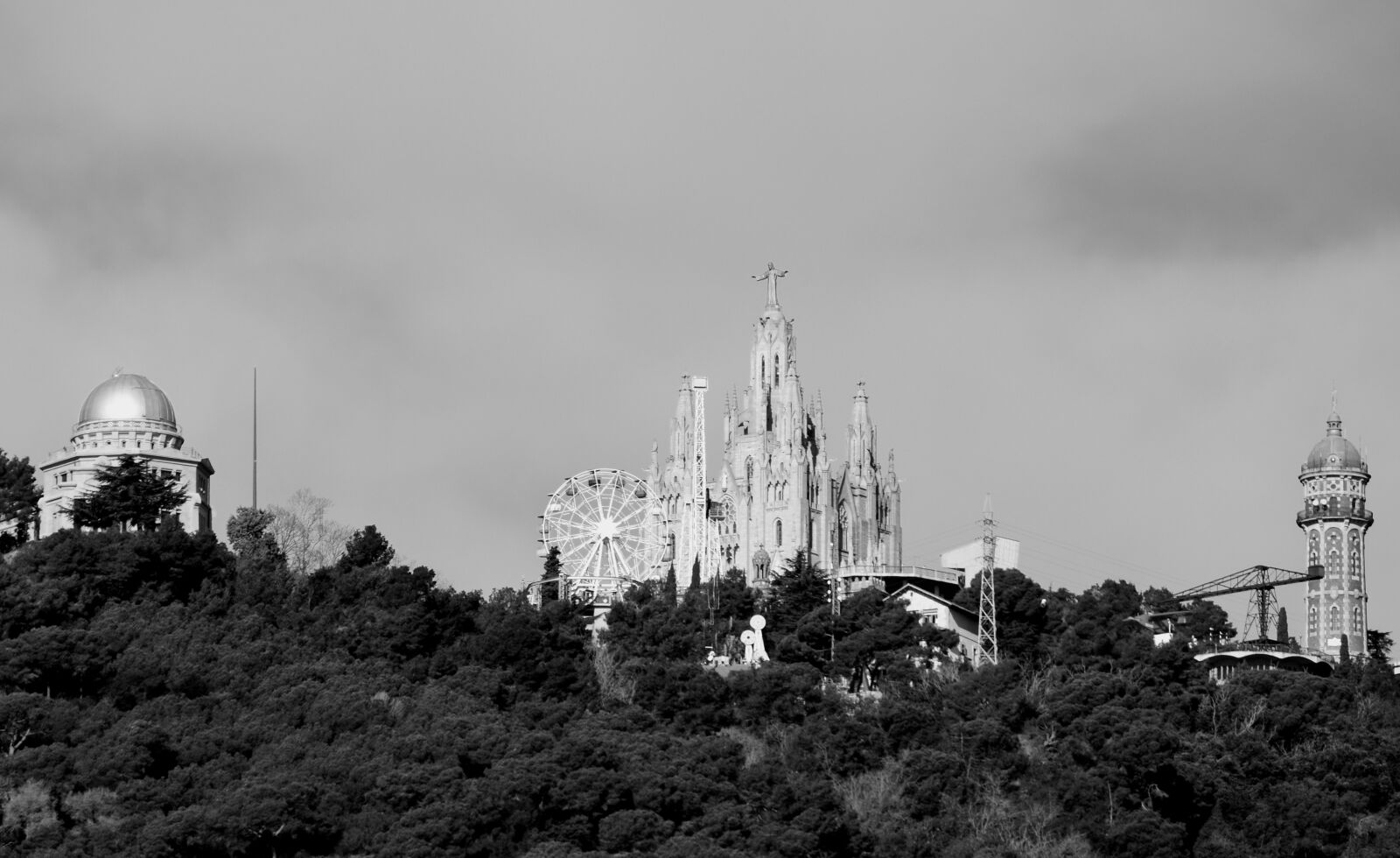 Nikon D7200 sample photo. Tibidabo, catalonia, tourism photography