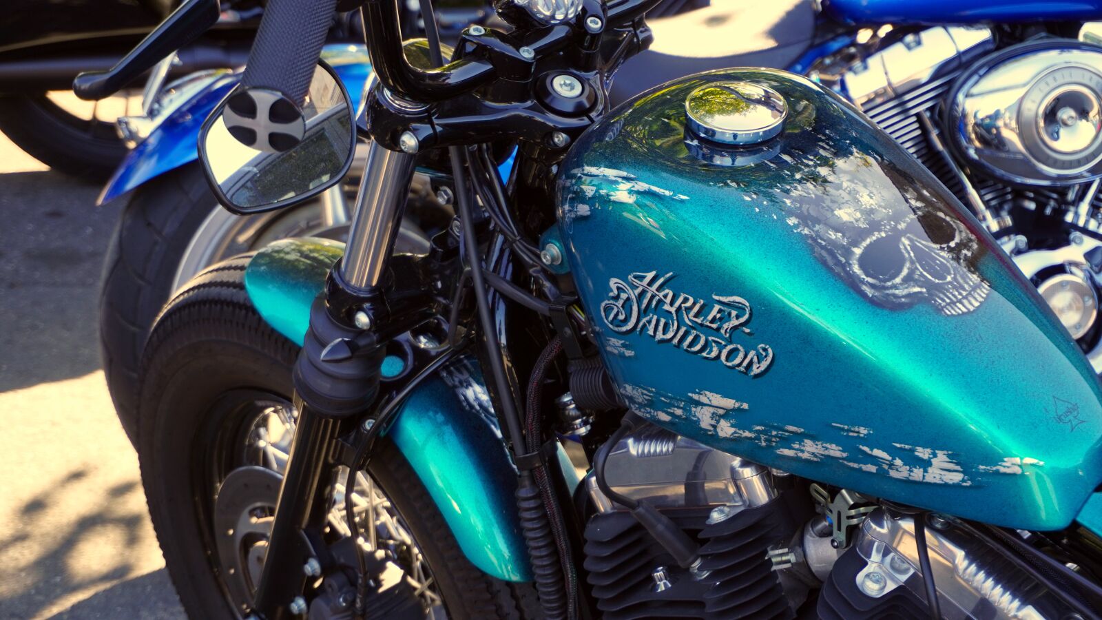 Sony a6400 sample photo. Motorcycle, harley, machine photography
