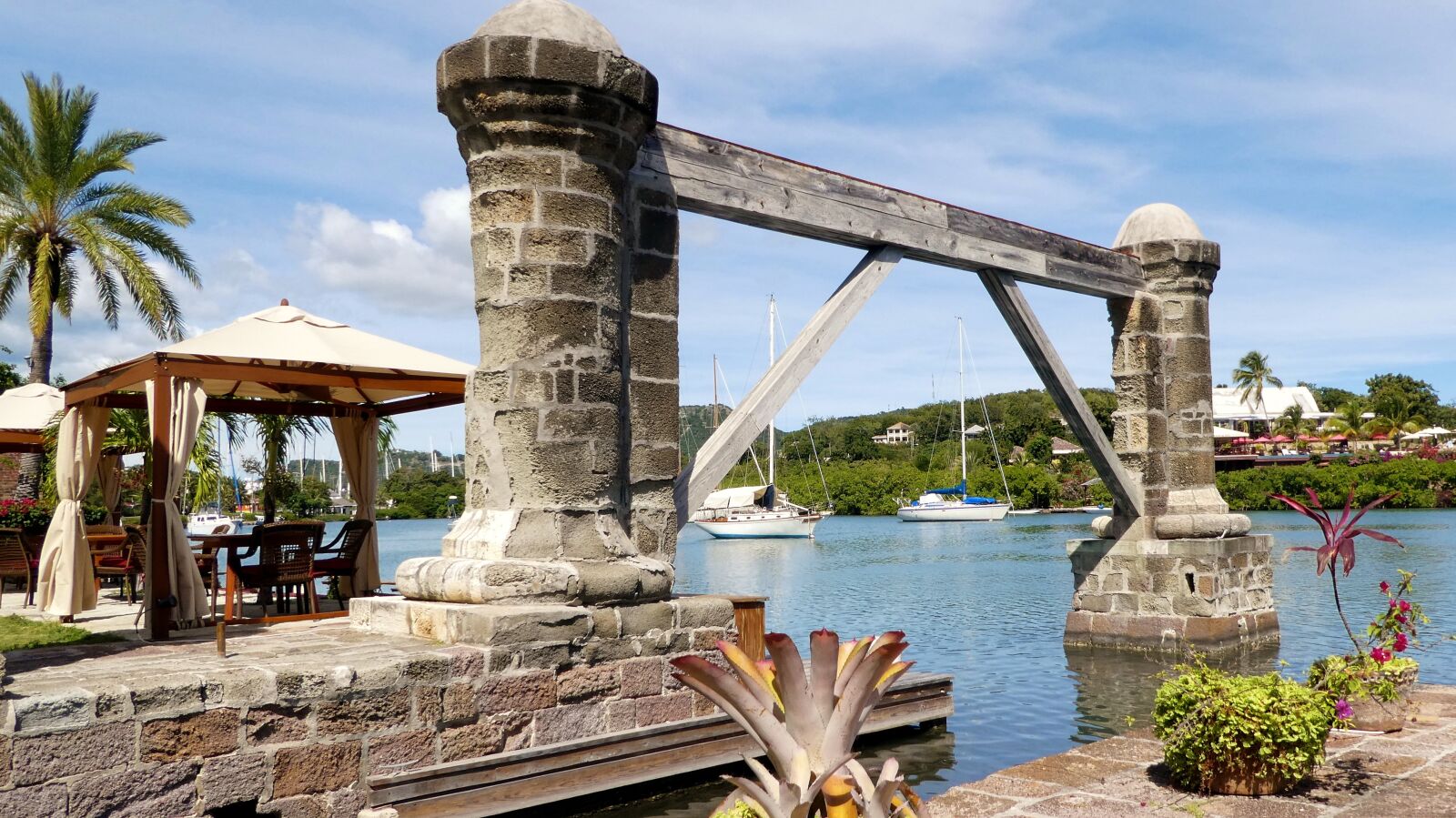 Panasonic DMC-TZ81 sample photo. Caribbean, nelson's dockyard, historically photography