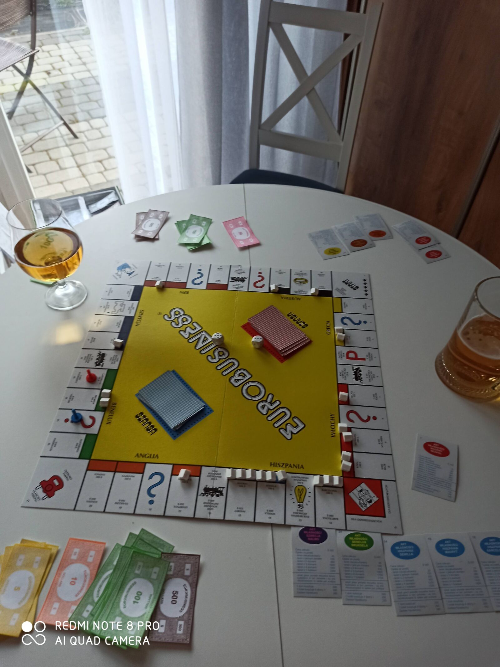 Xiaomi Redmi Note 8 Pro sample photo. Eurobiznes, team game, board photography