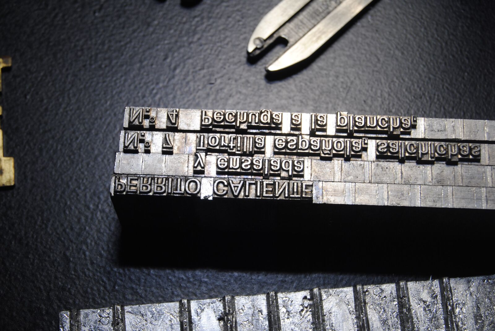 Nikon D3000 sample photo. Setting by linotype, typography photography