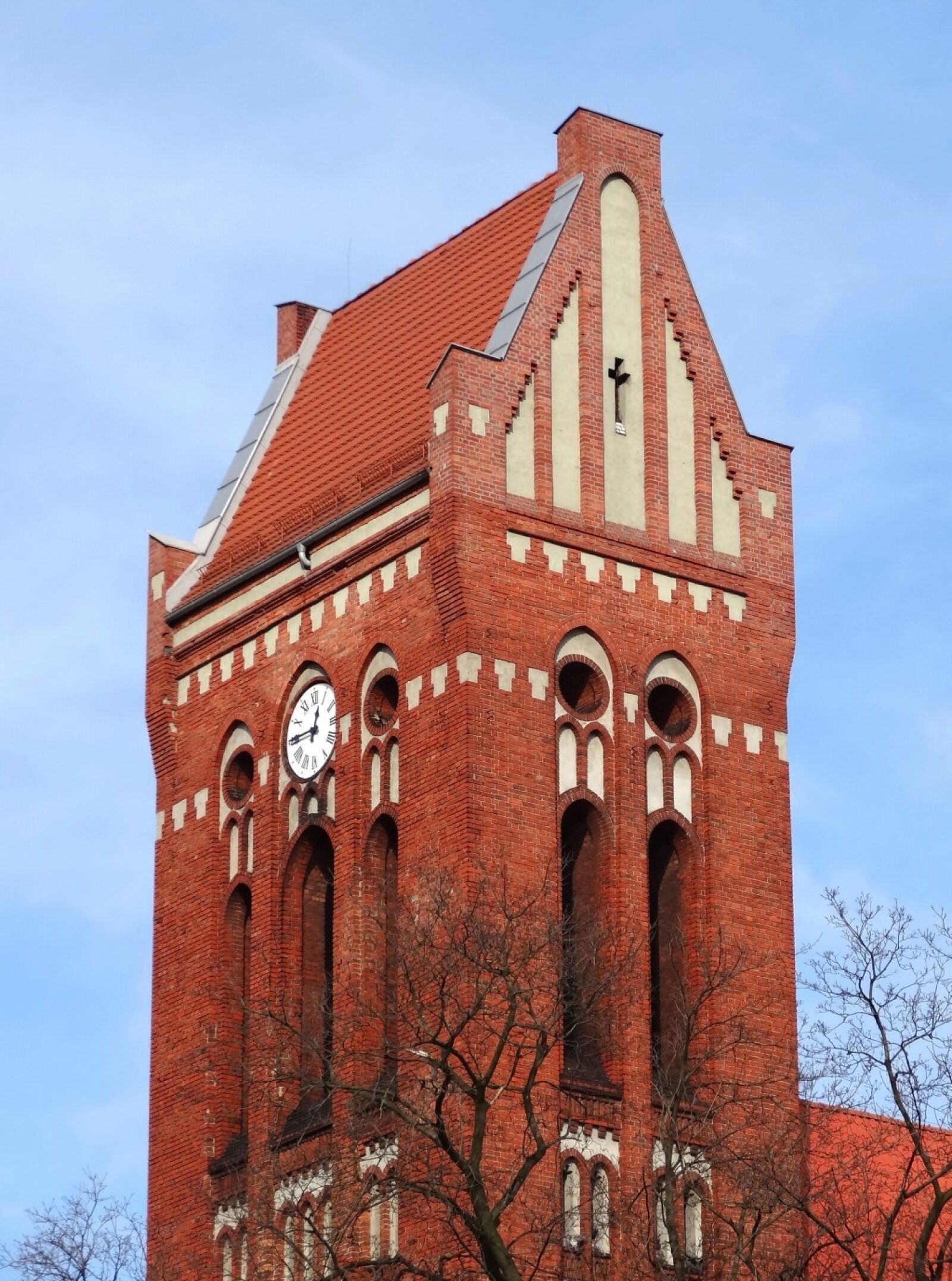 Sony Cyber-shot DSC-HX20V sample photo. Salvator church, bydgoszcz, tower photography