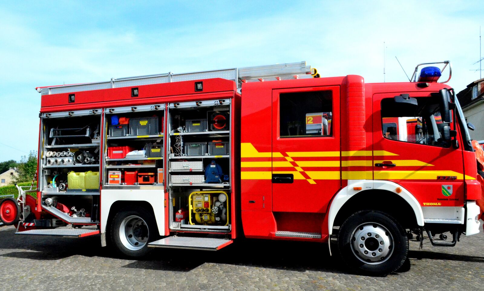 Nikon D5100 sample photo. Fire, vehicles, fire truck photography