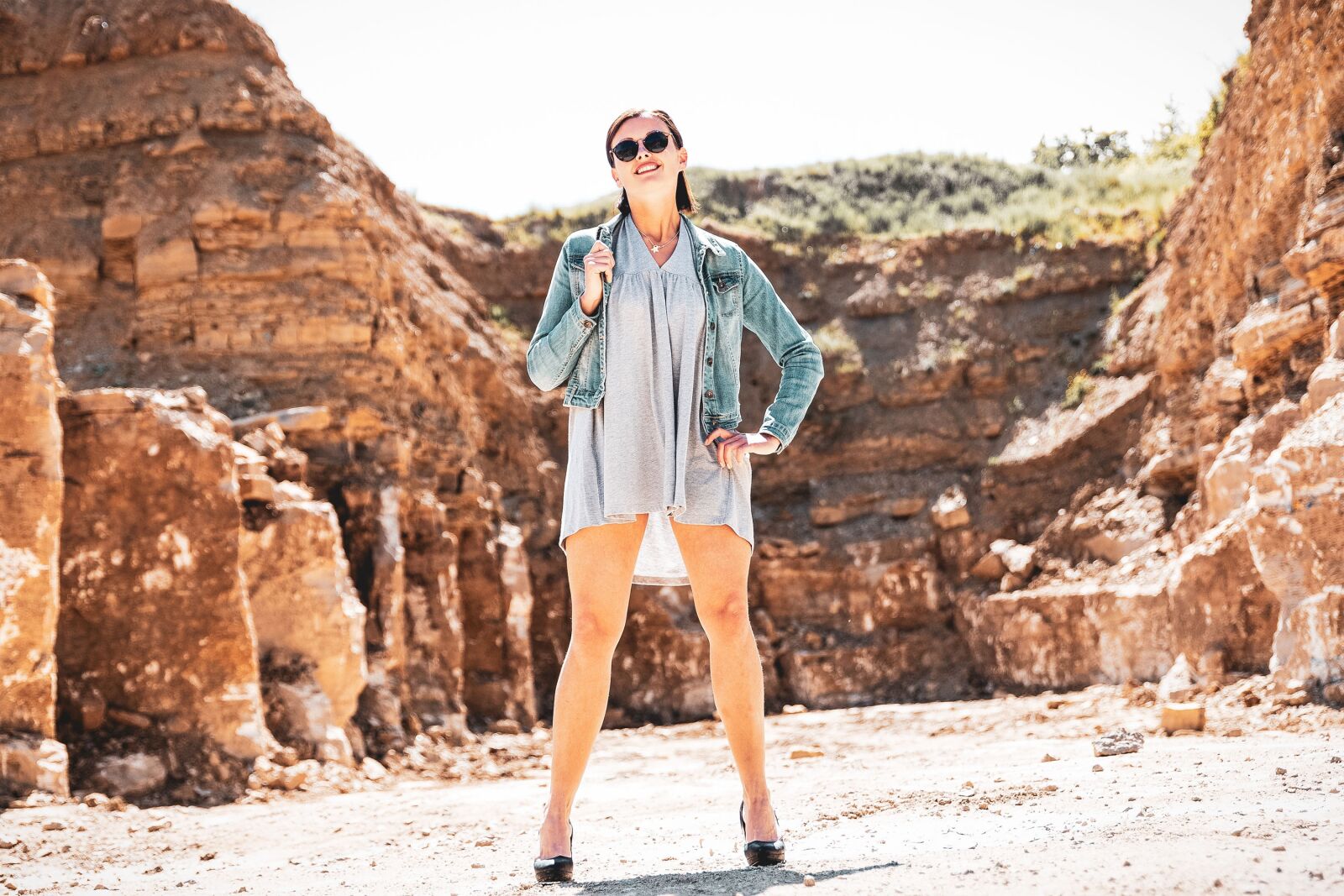 Canon EOS 6D sample photo. Model, quarry, outdoor photography
