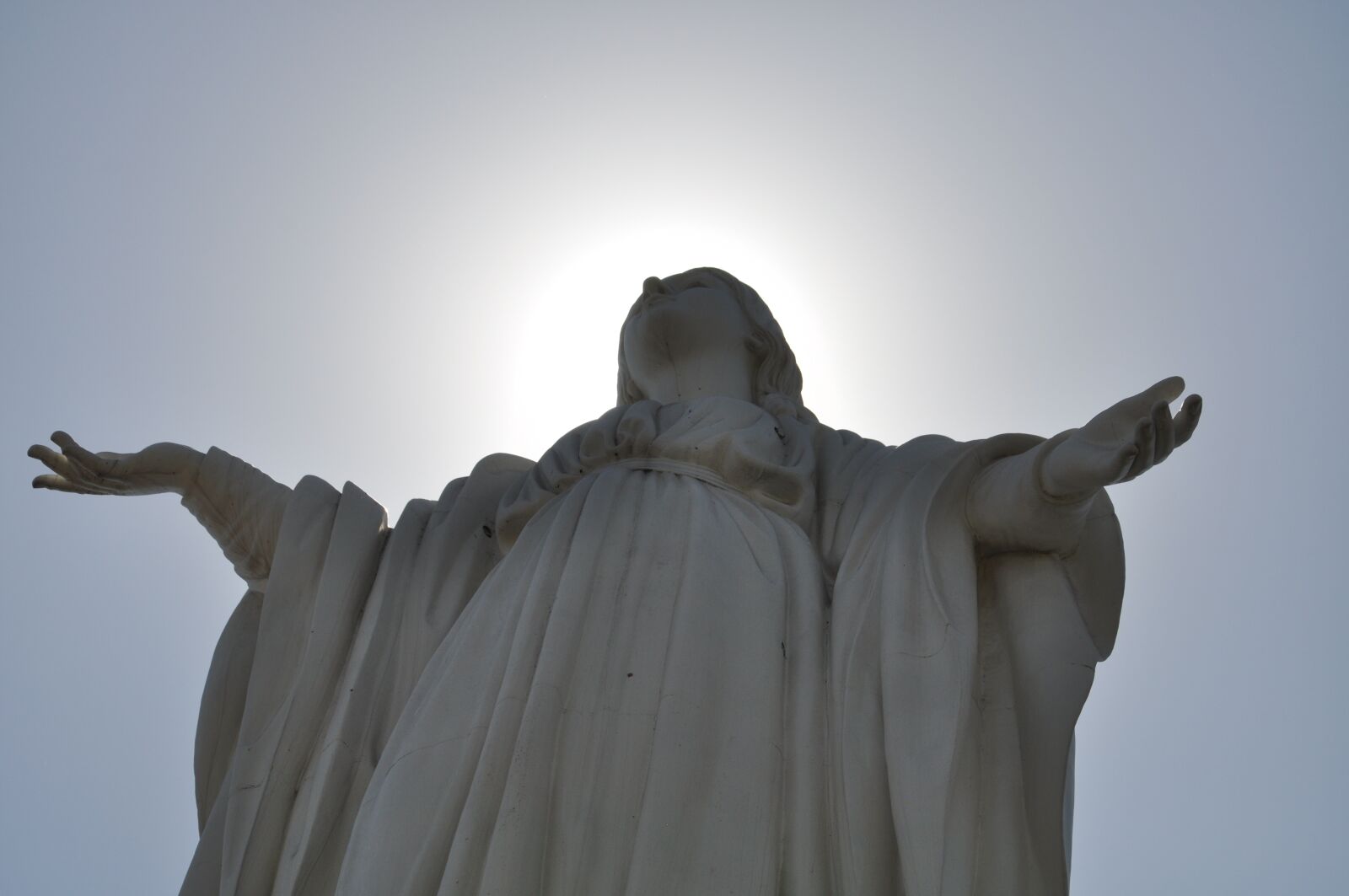Nikon D90 sample photo. Statue, santiago de chile photography