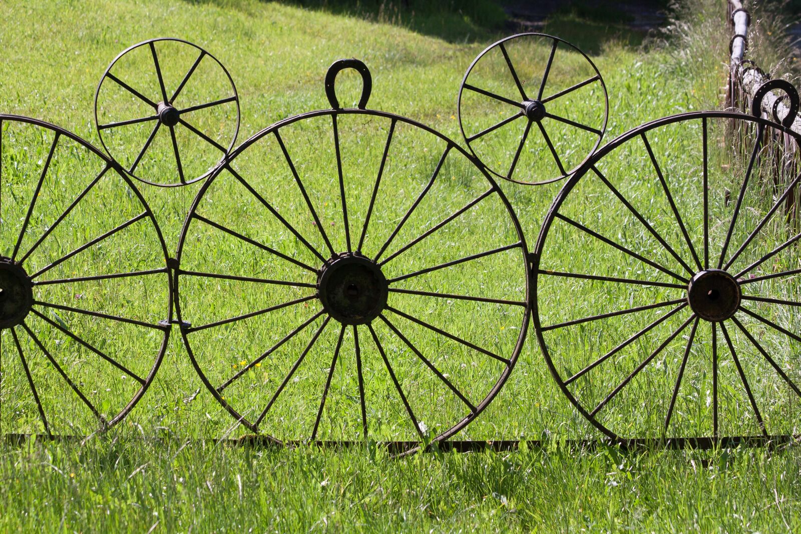 Canon EOS 50D sample photo. Wagon wheel, metal, iron photography